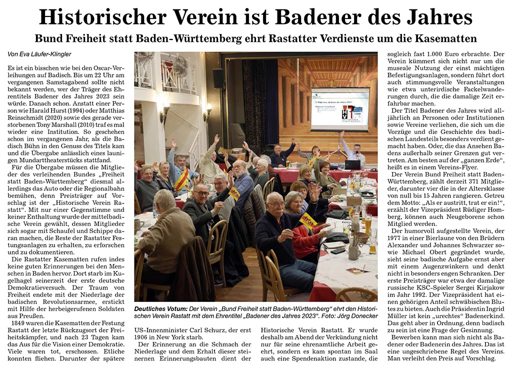 Badner des Jahres&nbsp;2023