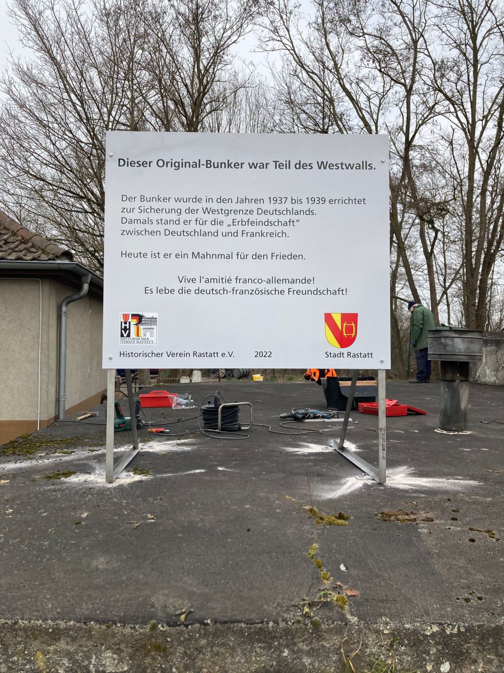 Westwallbunker und Elyséevertrag