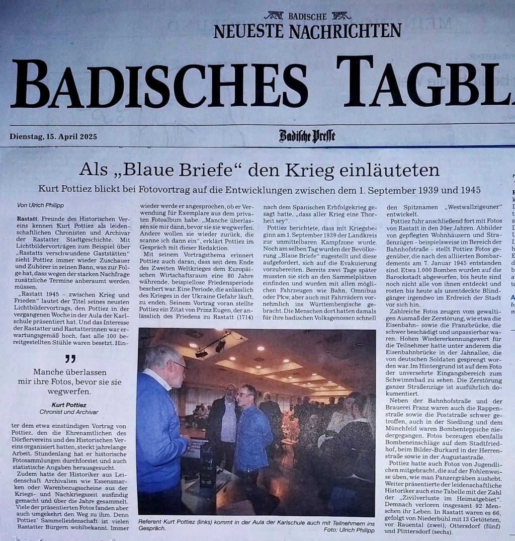 Fotovortrag von Kurt&nbsp;Pottiez